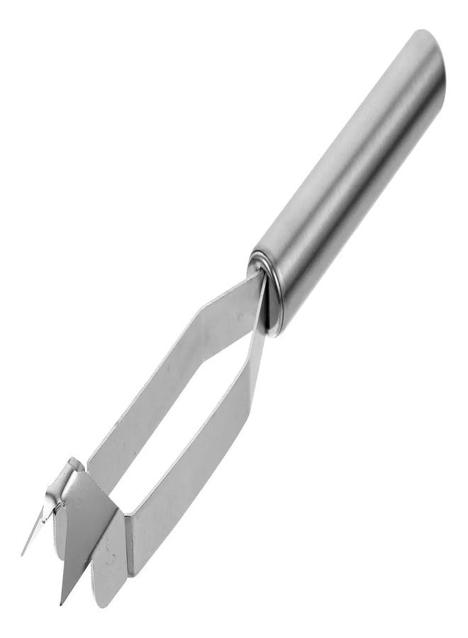 Luxoper Stainless Steel Pineapple Peeler and Fruit Slicer, Eye Remover and Cutter Tool, Corer and Peeler for Effortless Fruit Preparation, Durable Kitchen Gadget for Fruits and Vegetables - Image 1
